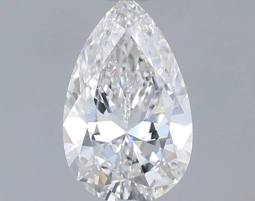 0.5 carat E-VS2 Natūralus Pear Deimantas (1)