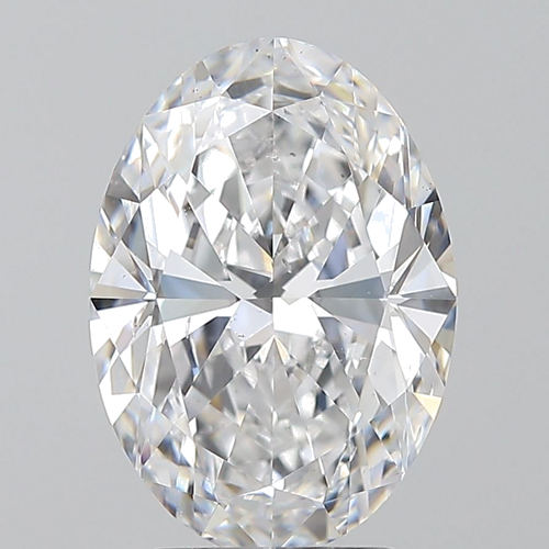 3.01 carat D-SI1 Natūralus Oval Deimantas (1)