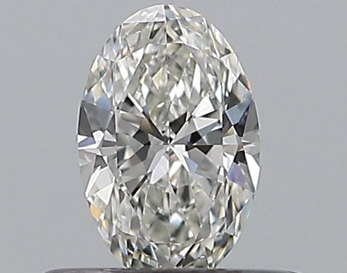 0.34 carat G-VVS2 Natūralus Oval Deimantas (1)