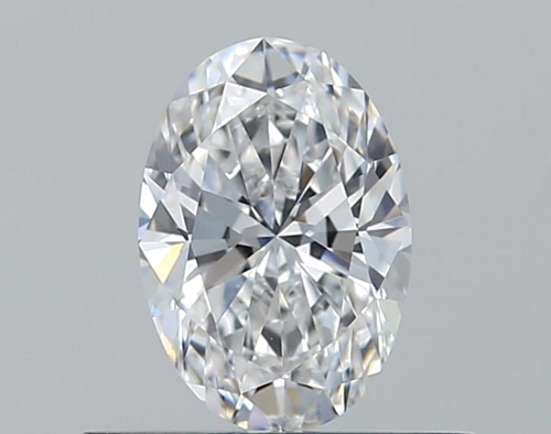 0.42 carat D-VVS1 Natūralus Oval Deimantas (1)