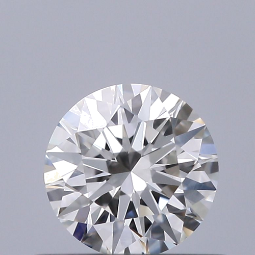0.53 carat F-VVS2 Excellent cut Natūralus Round Deimantas (1)