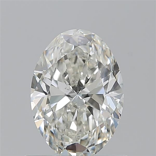 0.9 carat I-SI1 Natūralus Oval Deimantas (1)