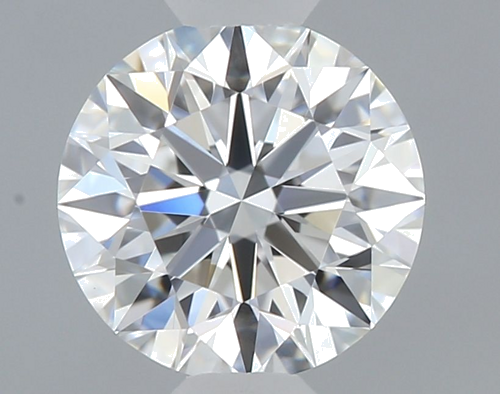 0.55 carat F-VVS2 Excellent cut Natūralus Round Deimantas (1)