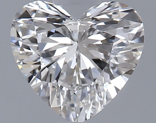 0.57 carat F-VS1 Natūralus Heart Deimantas (1)