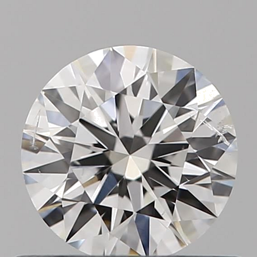 0.5 carat F-SI2 Excellent cut Natūralus Round Deimantas (1)