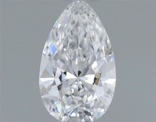 0.24 carat D-VS2 Natūralus Pear Deimantas (1)