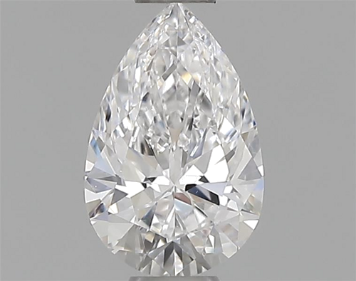 0.4 carat D-VVS1 Natūralus Pear Deimantas (1)