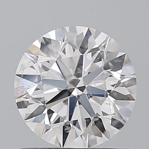 1.09 carat F-SI2 Excellent cut Natūralus Round Deimantas (1)