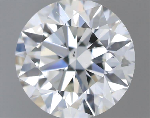 0.55 carat I-SI1 Excellent cut Natūralus Round Deimantas (1)