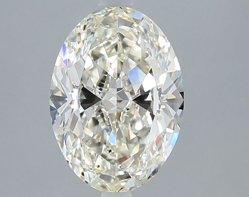2.01 carat K-SI1 Natūralus Oval Deimantas (1)