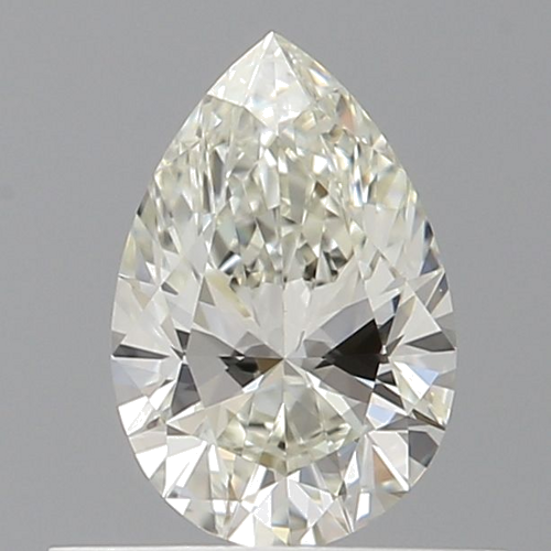 0.5 carat K-VS2 Natūralus Pear Deimantas (1)
