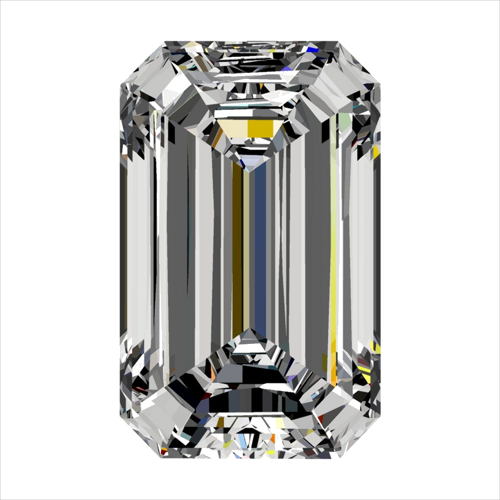 0.31 carat F-VVS1 Natūralus Emerald Deimantas (1)
