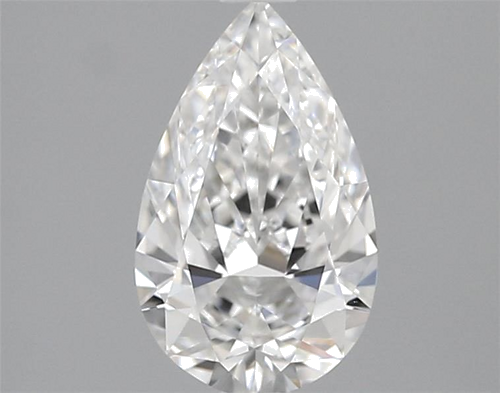 1.07 carat E-IF Natūralus Pear Deimantas (1)