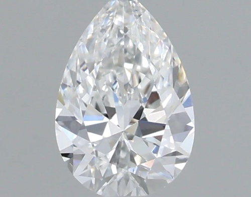 0.32 carat F-VS1 Natūralus Pear Deimantas (1)