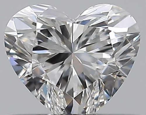0.36 carat E-VVS2 Natūralus Heart Deimantas (1)