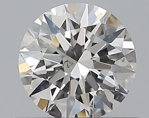 0.51 carat H-SI1 Excellent cut Natūralus Round Deimantas (1)
