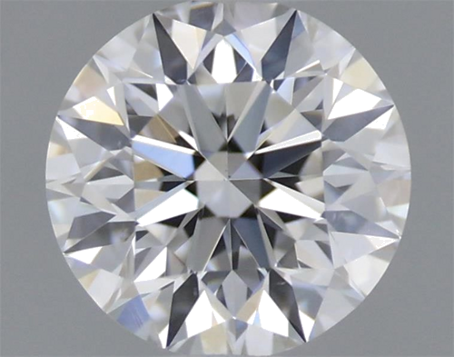 0.37 carat E-VS1 Excellent cut Natūralus Round Deimantas (1)