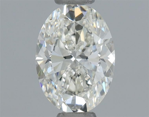0.45 carat I-VVS2 Natūralus Oval Deimantas (1)