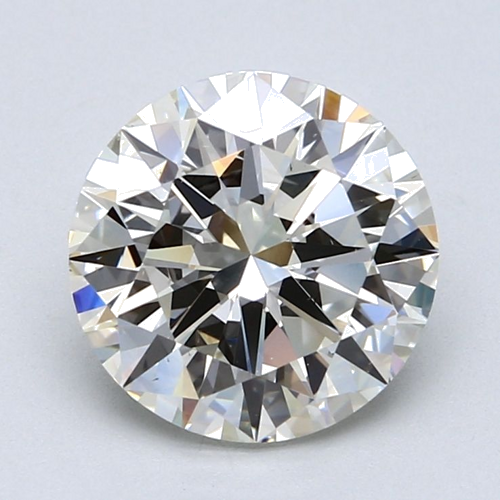 3.02 carat K-VS2 Very Good cut Natūralus Round Deimantas (1)