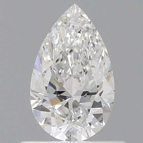 0.54 carat E-VVS1 Natūralus Pear Deimantas (1)