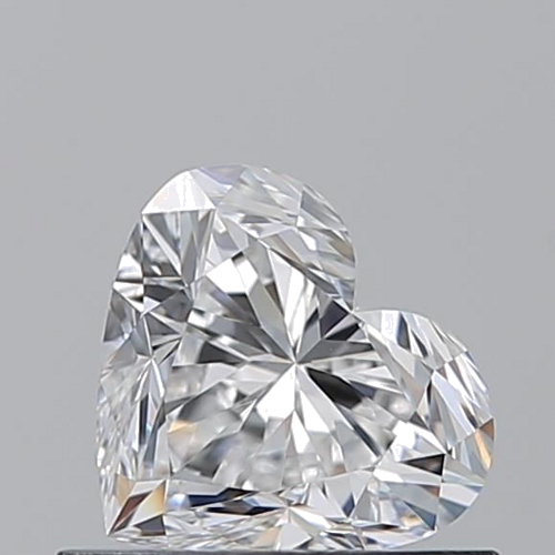 0.65 carat E-VS2 Natūralus Heart Deimantas (1)