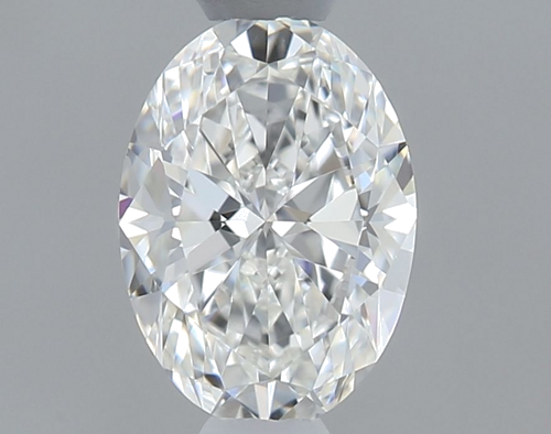 0.4 carat F-VVS1 Natūralus Oval Deimantas (1)