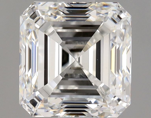 1.31 carat G-VS1 Natūralus Asscher Deimantas (1)
