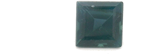 0.58 carat BLUE STEP cut Square Safyras (1)