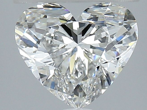 2.21 carat F-SI2 Natūralus Heart Deimantas (1)