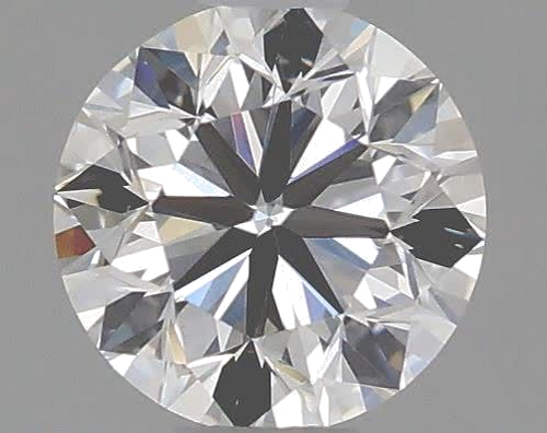 0.41 carat F-VVS2 Very Good cut Natūralus Round Deimantas (1)