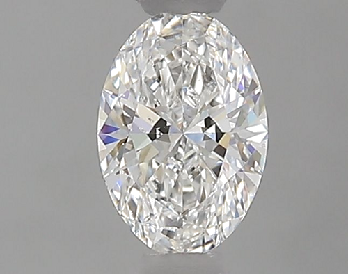 0.5 carat E-SI1 Natūralus Oval Deimantas (1)