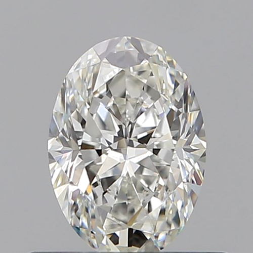 0.52 carat G-VVS2 Natūralus Oval Deimantas (1)