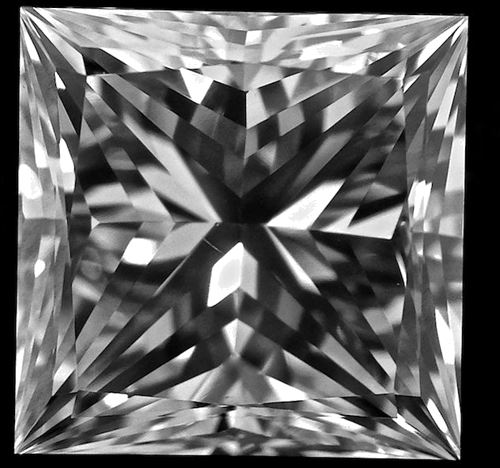 2.0 carat G-VS1 Natūralus Princess Deimantas (1)