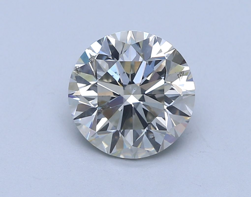 3.03 carat I-SI2 GD cut Natūralus Round Deimantas (1)