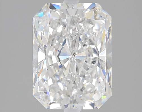 2.5 carat D-SI2 Natūralus Radiant Deimantas (1)