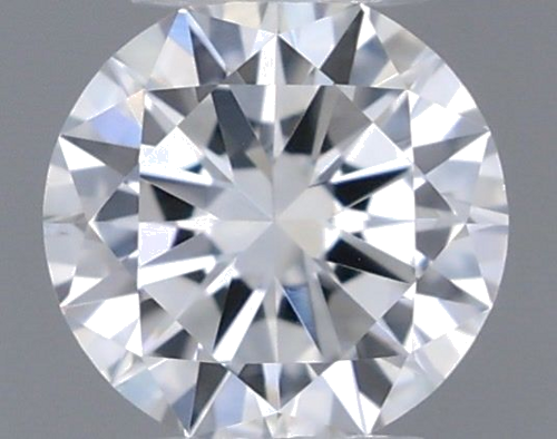 0.21 carat F-VS2 GD cut Natūralus Round Deimantas (1)
