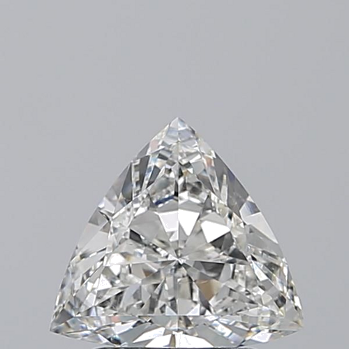 1.21 carat G-SI1 Natūralus Triangular Deimantas (1)
