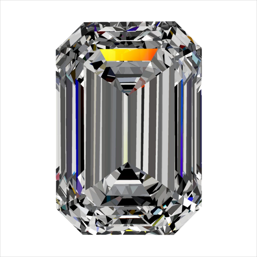 0.35 carat I-VVS1 Natūralus Emerald Deimantas (1)
