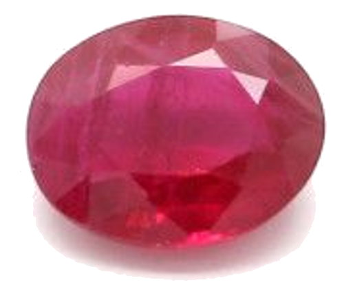 0.42 carat RED BRILLIANTSTEP cut Oval Rubinas (1)