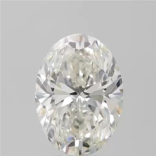 3.55 carat I-SI1 Natūralus Oval Deimantas (1)