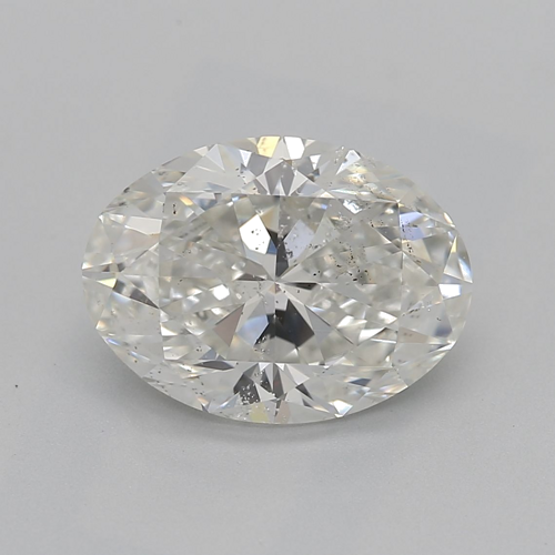 1.71 carat I-SI2 Natūralus Oval Deimantas (1)