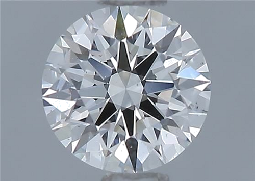 0.56 carat I-VS2 Excellent cut Natūralus Round Deimantas (1)