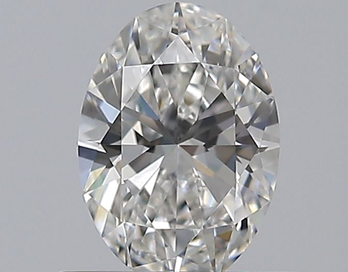 0.42 carat F-VVS1 Natūralus Oval Deimantas (1)