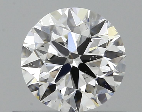 0.5 carat D-SI2 Very Good cut Natūralus Round Deimantas (1)