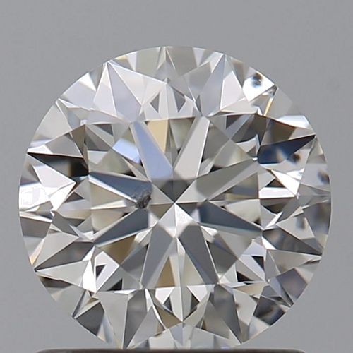 1.0 carat I-SI1 Very Good cut Natūralus Round Deimantas (1)