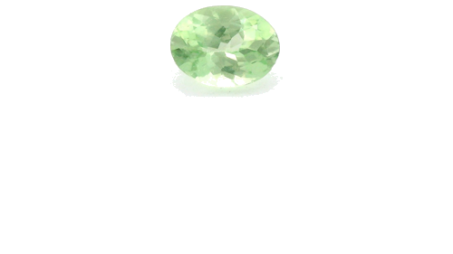 0.6 carat GREEN Oval Garnet (1)