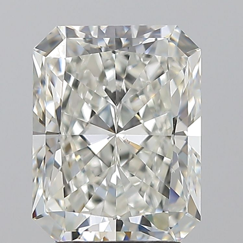 3.01 carat J-VS2 Natūralus Radiant Deimantas (1)