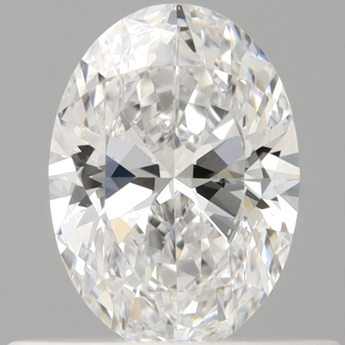 0.5 carat D-SI1 Natūralus Oval Deimantas (1)