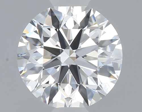 0.63 carat F-VVS1 Excellent cut Natūralus Round Deimantas (1)
