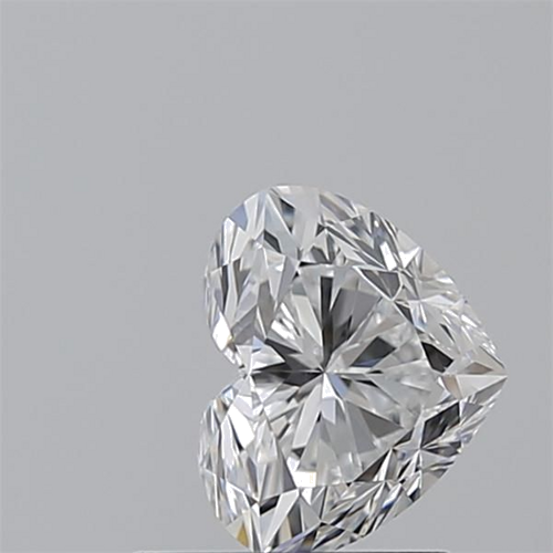 1.01 carat D-VVS2 Natūralus Heart Deimantas (1)